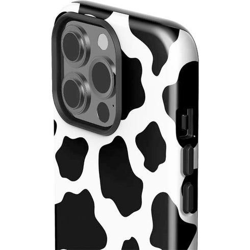 Cow Print iPhone 15 Pro Impact Case